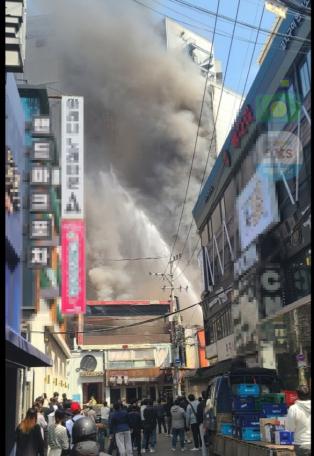[속보] 인천 부평 롯데시네마 상가 건물 화재...대응 1단계 발령